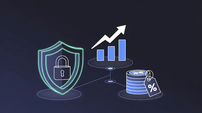 Secure Financial Calculation Illustration