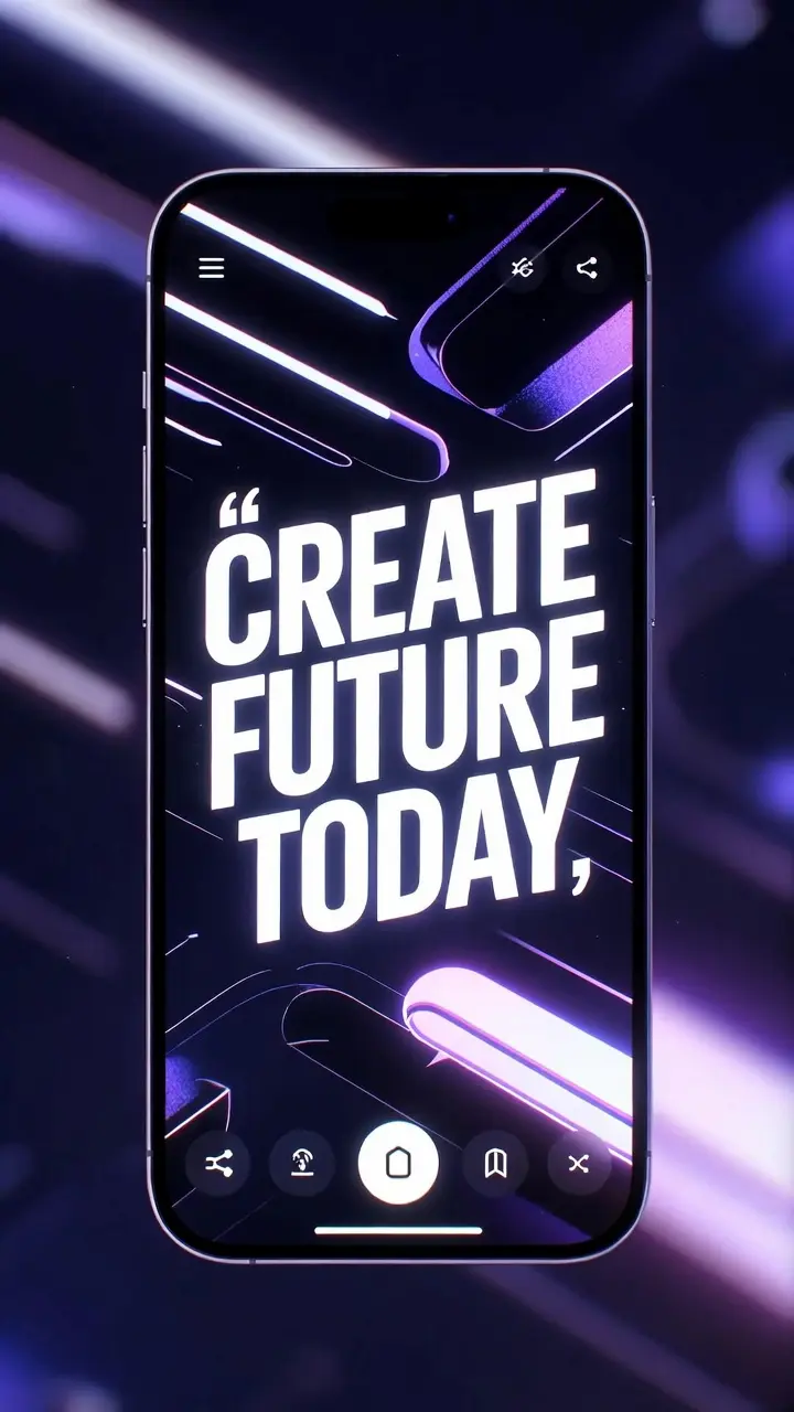 Typography Image Creator Dashboard